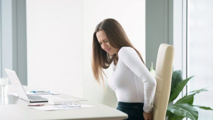 Hemorrhoids to sedentary work